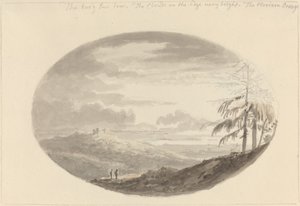 Sunset over the Valley by Anthony Devis