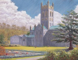 Early Spring, Buckfast Abbey by Anthony Rule
