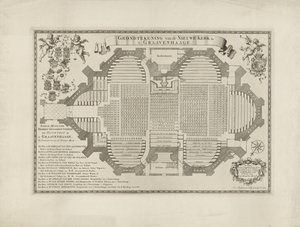Plan of the New Church in The Hague