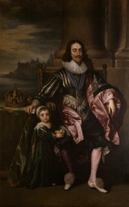 King Charles I and Prince Charles