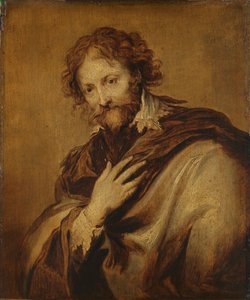 Portrait of Peter Paul Rubens by Anthony van (after) Dyck