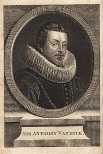Sir Anthony van Dyck (Engraving) by Anthony van (after) Dyck