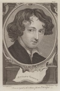 Sir Anthony van Dyck, Flemish artist active in England by Anthony van (after) Dyck