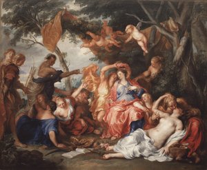 Amaryllis and Mirtillo by Anthony van Dyck