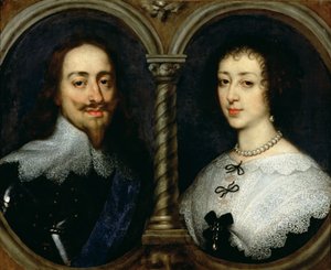 Charles I of England and Queen Henrietta Maria