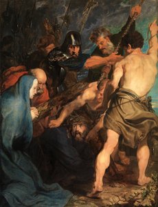 Christ Collapses Carrying the Cross by Anthony van Dyck