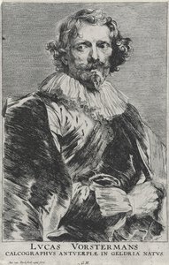 Lucas Vosterman by Anthony van Dyck