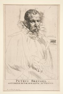 Pieter Brueghel, the Younger by Anthony van Dyck