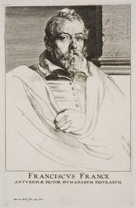 Portrait of Frans Francken by Anthony van Dyck
