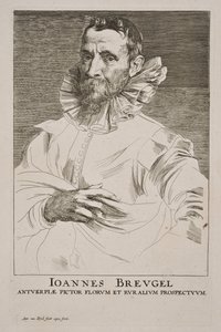 Portrait of Jan Brueghel the Elder by Anthony van Dyck