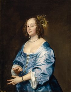 Portrait of Mary (nee Ruthven), Lady van Dyck