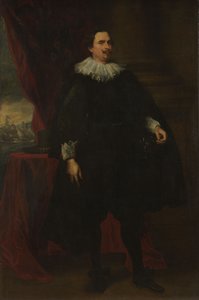 Portrait of a Male Member of the Van der Borcht Family, c.1635 by Anthony van Dyck