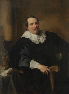 Portrait of the Painter Theodor Rombouts by Anthony van Dyck
