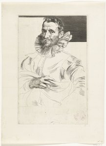 Portrait of Jan Brueghel the Elder by Anthony van Dyck