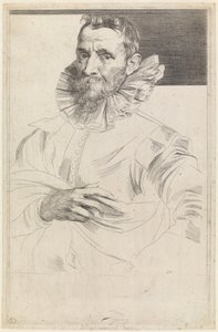Portrait of Jan Brueghel the Elder by Anthony van Dyck