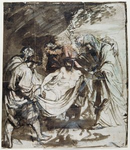 Study for the Entombment, c.1617-18 by Anthony van Dyck