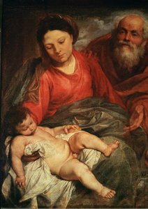The Holy Family by Anthony van Dyck