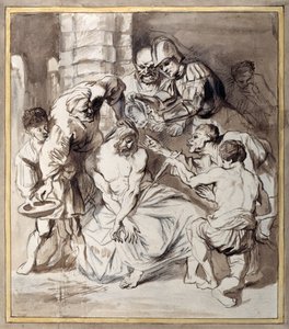 The Mocking of Christ by Anthony van Dyck