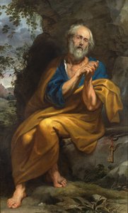 The Penitent Saint Peter by Anthony van Dyck