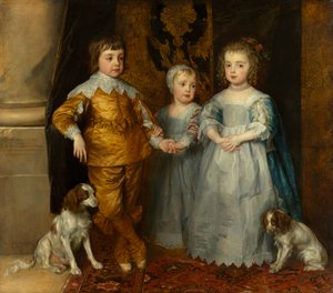The Three Eldest Children of Charles I by Anthony van Dyck
