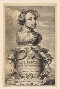Title Page, from the Icones Principum Virorum by Anthony van Dyck