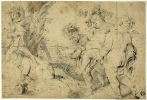 Young Bacchus and Companions