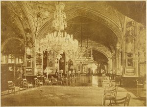 Talar-i Muzeh, also called Talar-i Salam (Audience Hall), Gulistan Palace, Tehran, 1880-90