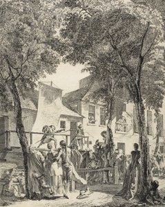 The Parade on the Boulevard, 1760