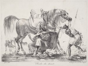 Desert Arab by Antoine-Jean Gros