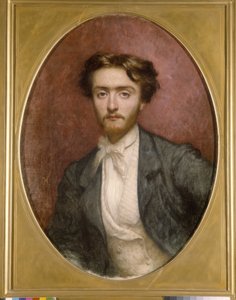 Portrait of Pierre Pastre by Antoine Auguste Ernest Herbert or Hebert