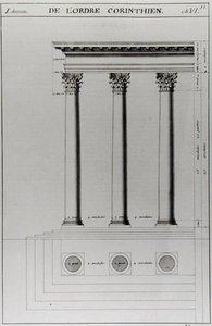 Ms 1031 Fol.51 The Corinthian Order, from 