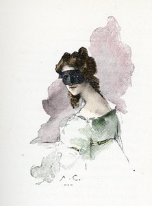 Portrait of a Mysterious Mistress of Napoleon I, Nicknamed the Lady of Saint-Cloud by Antoine Calbet