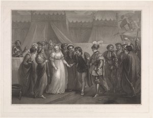 Catherine of Valois and King Henry V of England by Antoine Cardon