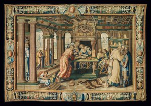Tapestry "History of Artemisia", Paris by Antoine Caron