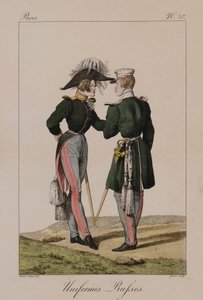 Russian Uniforms by Antoine Charles Horace Vernet