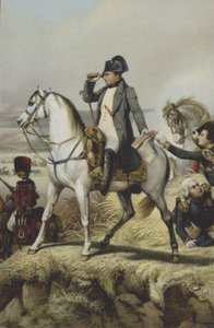 Napoleon at Wagram by Antoine Charles Horace Vernet