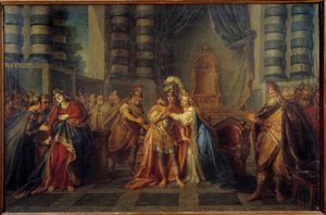 Cleopatra Swallowing the Poison