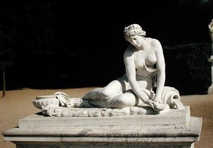 Nymph with a Shell, from the Parterre de Latone by Antoine Coysevox