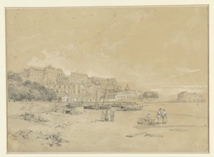 View of Chiatanone and the Castle of the Egg