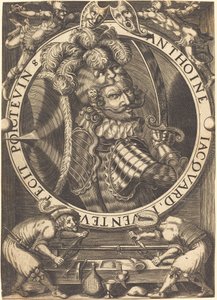 Self-Portrait (The Trade Card of Anthoine Jacquard) by Antoine Jacquard