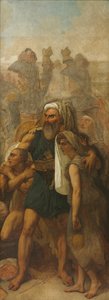 Egyptian Family (Sketch for "The Battle of the Pyramids") by Antoine Jean Gros