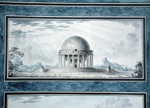 Design for a House for a Cosmopolite by Antoine Laurent Thomas Vaudoyer