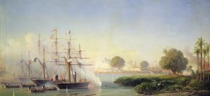 Storming the Citadel of Saigon by Vice Admiral Rigault de Genouilly, February 17