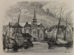 Normandy Jules Janin Illustration 130 by Antoine Leon Morel Fatio