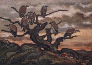 Vultures on a Tree