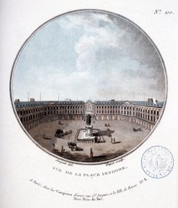 View of Place Vendôme - in 