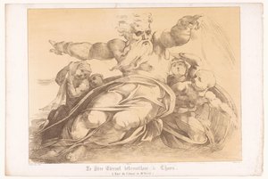 The creation of the earth from chaos by God