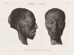 Description of Egypt: Thebes. Hypogees Vol. II, Pl. 49 by Antoine Maxime Monsaldy