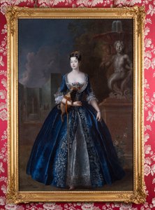 Anna Orzelska (1707-1769) by Antoine Pesne