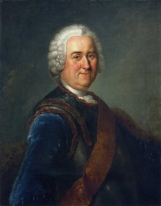 Portrait of Field Marshal James Keith by Antoine Pesne
